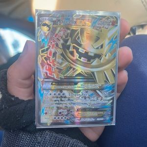 Mega Steelix Ex Double Element Super Rare Holographic